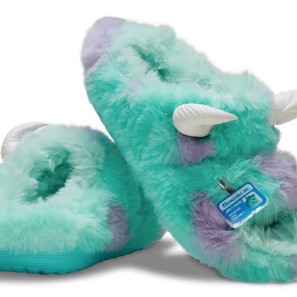 Fuzzy Sully Crocs